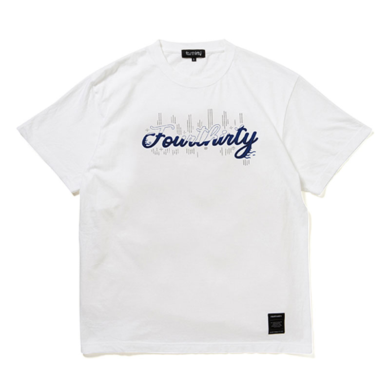 430(フォーサーティー)/ “FLAME” S/S TEE -3.COLOR-(WHITE)