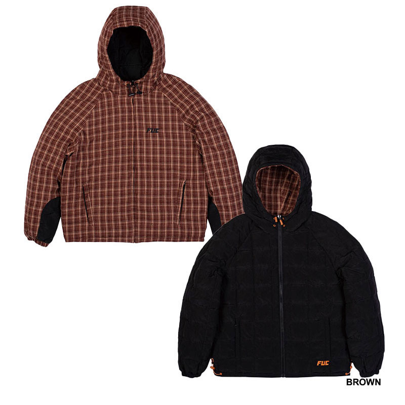 FUC(Fack Up Clothes)/ FUC FLANNEL PUFFER(REVERSIBLE) -2COLOR-