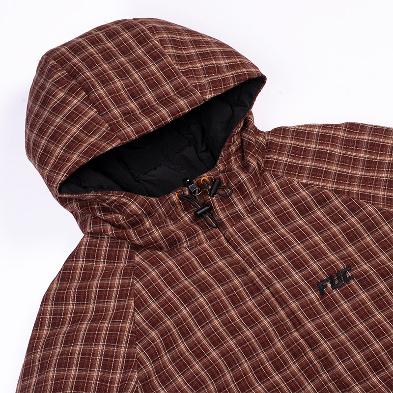 FUC(Fack Up Clothes)/ FUC FLANNEL PUFFER(REVERSIBLE) -2COLOR-