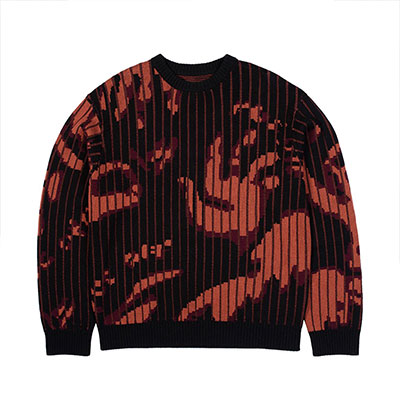 FUC(Fack Up Clothes)/ FUC OFF KNIT -RED-