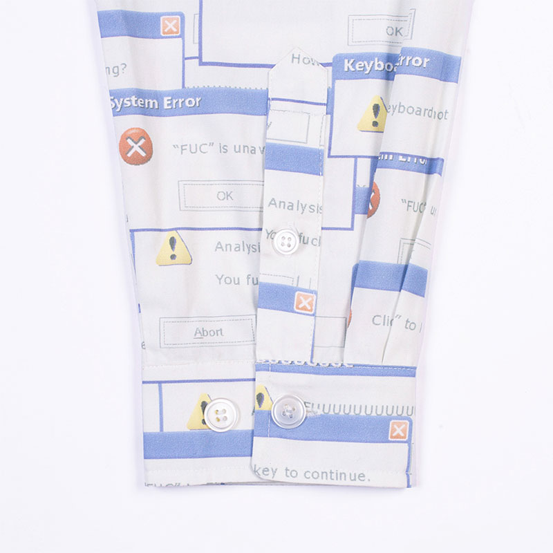 FUC(Fack Up Clothes)/ FAT ERROR SHIRT -MULTI-