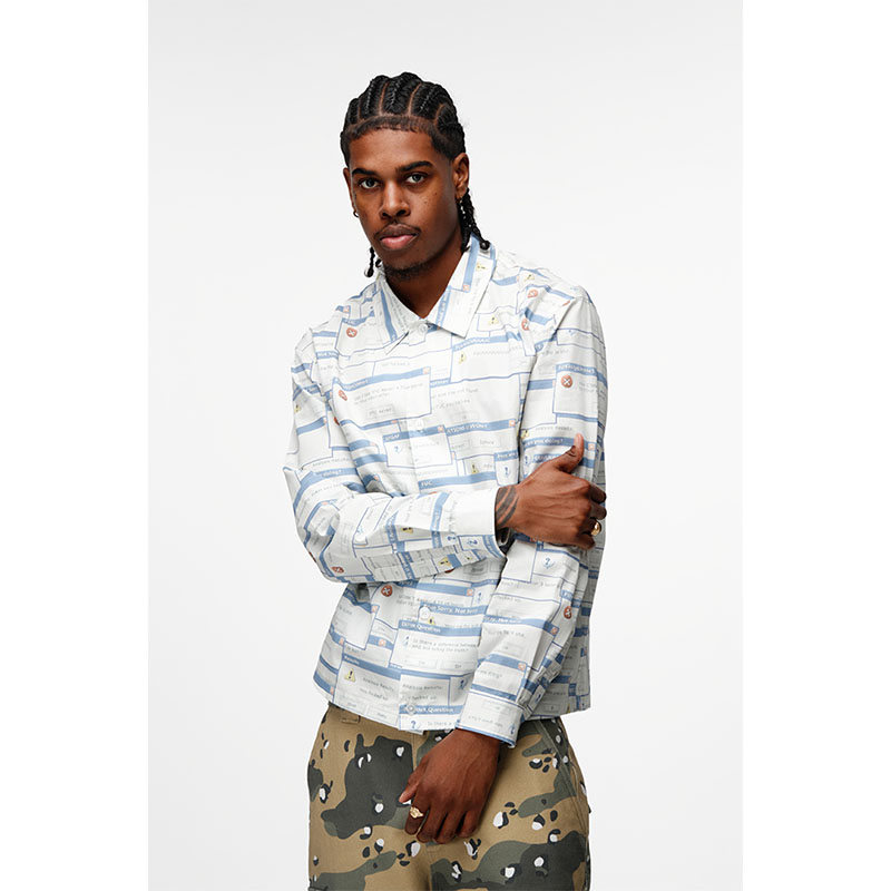 FUC(Fack Up Clothes)/ FAT ERROR SHIRT -MULTI-