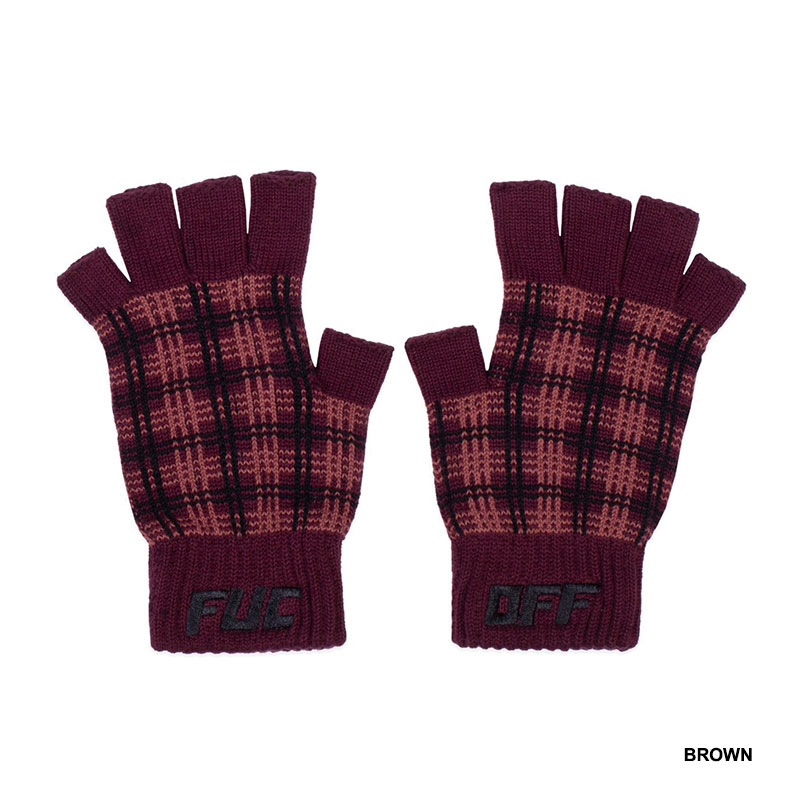 FUC(Fack Up Clothes)/ FUC FLANNEL GLOVES -2COLOR-