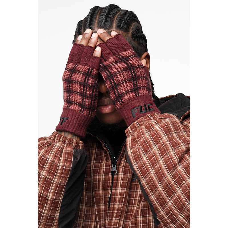 FUC(Fack Up Clothes)/ FUC FLANNEL GLOVES -2COLOR-