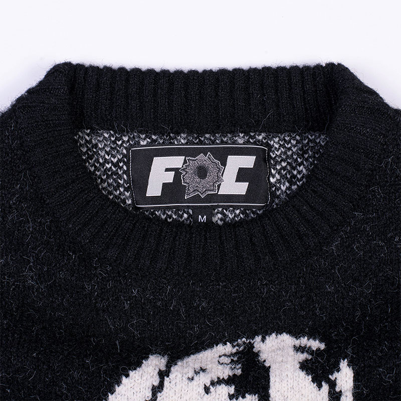 FUC(Fack Up Clothes)/ WGAF KNIT -BLACK-