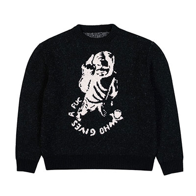 FUC(Fack Up Clothes)/ WGAF KNIT -BLACK-