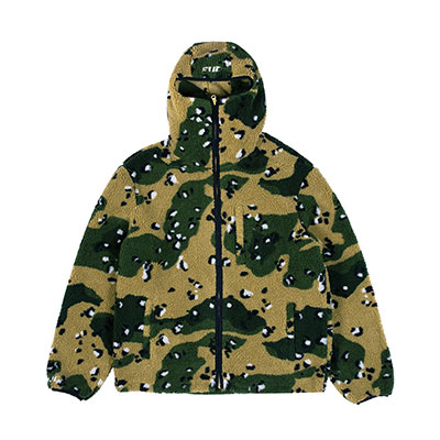 FUC(Fack Up Clothes)/ CAMO FLEECE JACKET -CAMO-
