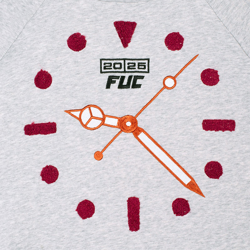 FUC(Fack Up Clothes)/ FUC TIME HOODIE -GREY-