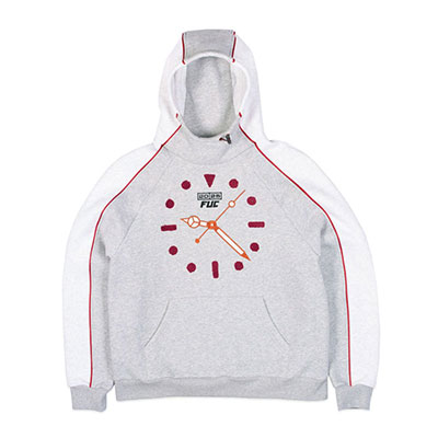 FUC(Fack Up Clothes)/ FUC TIME HOODIE -GREY-