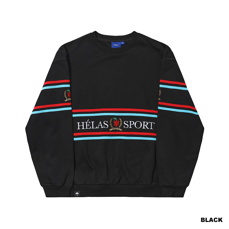 HELAS(ヘラス)/ HELAS SPORT CREWNECK -2.COLOR-