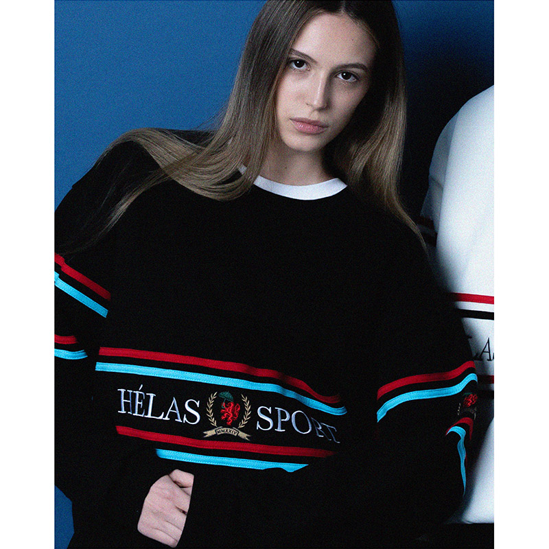 HELAS(ヘラス)/ HELAS SPORT CREWNECK -2.COLOR-