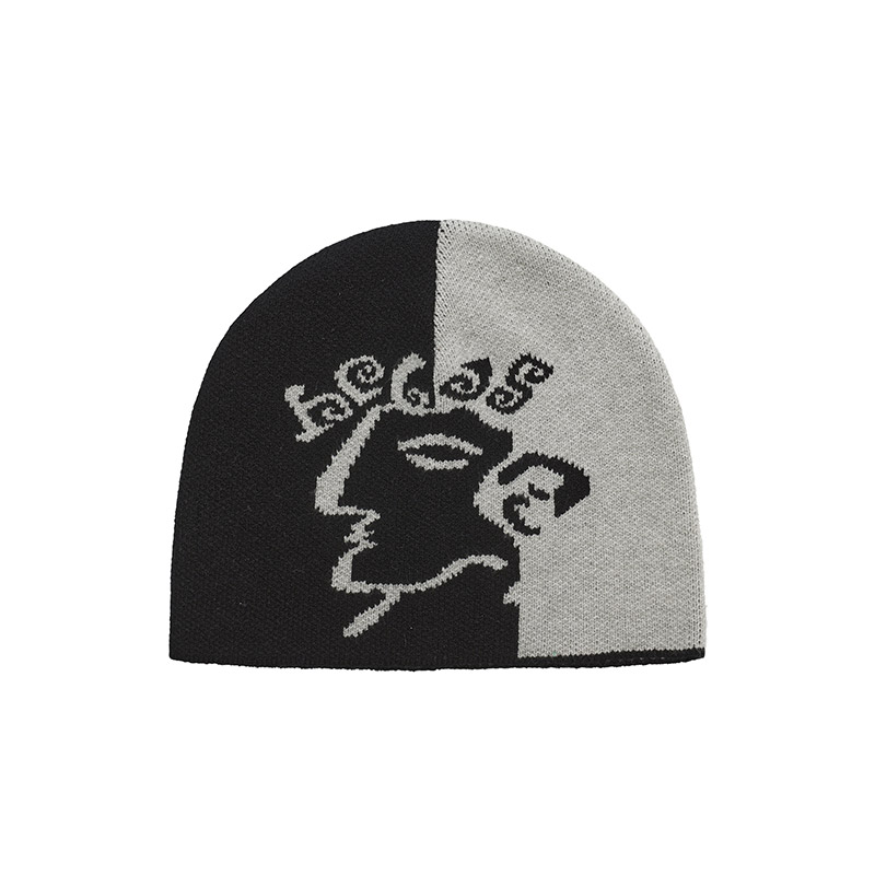 HELAS(ヘラス)/ DIEU GREC BEANIE -BLACK-