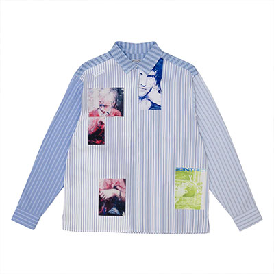 Hoddle Skateboards（ホドル）/ HDL WIGNEY OXFORD SHIRT -BLUE-