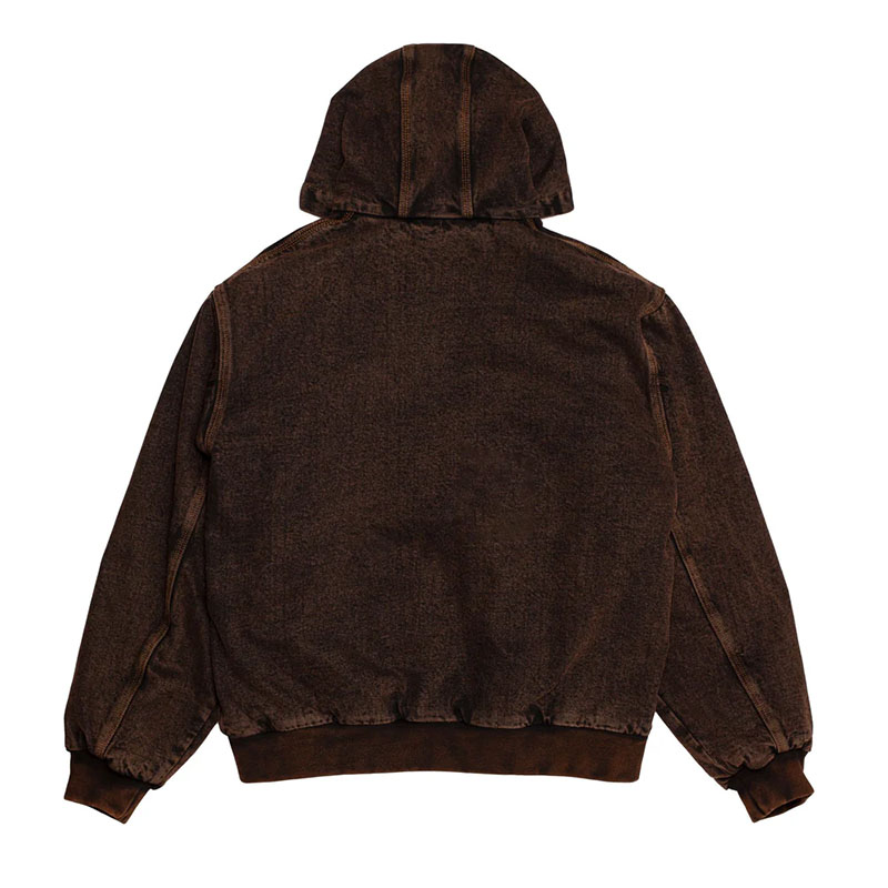 Hoddle Skateboards（ホドル）/ HOL HOODED QUILTED DENIM JACKET -2COLOR-