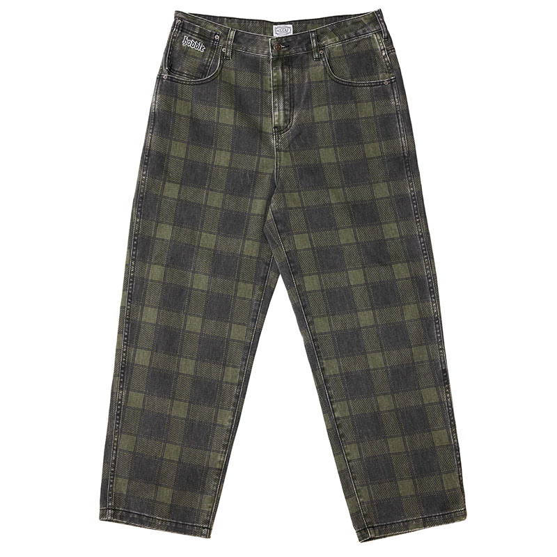 Hoddle Skateboards（ホドル）/ RANGER JEAN -3.COLOR-(GREEN PLAID)