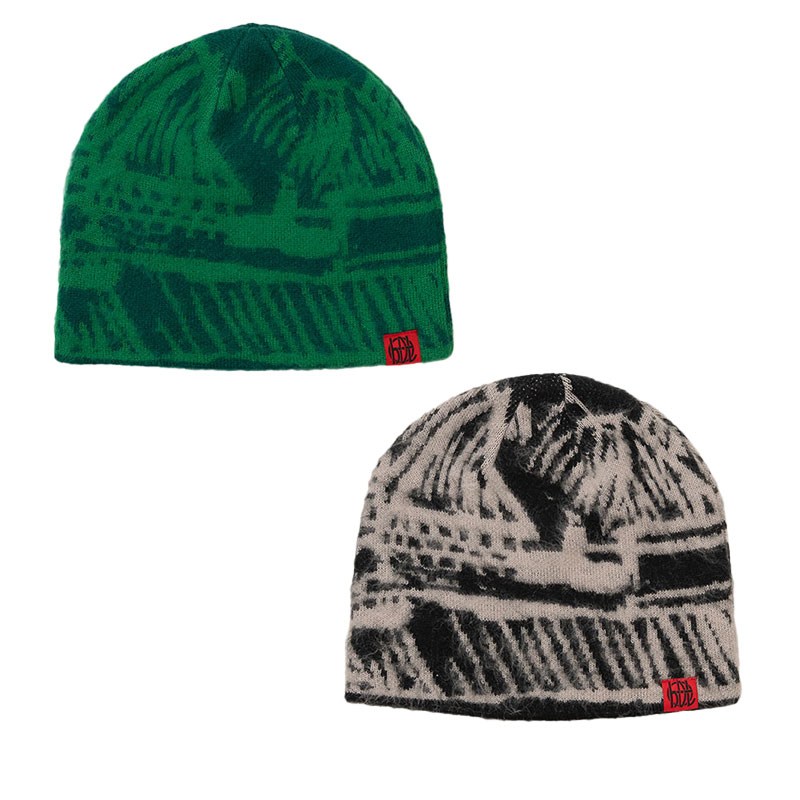 Hoddle Skateboards（ホドル）/ MOHAIR LANDSCAPE BEANIE -2.COLOR-
