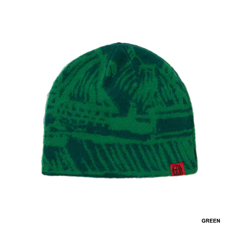 Hoddle Skateboards（ホドル）/ MOHAIR LANDSCAPE BEANIE -2.COLOR-