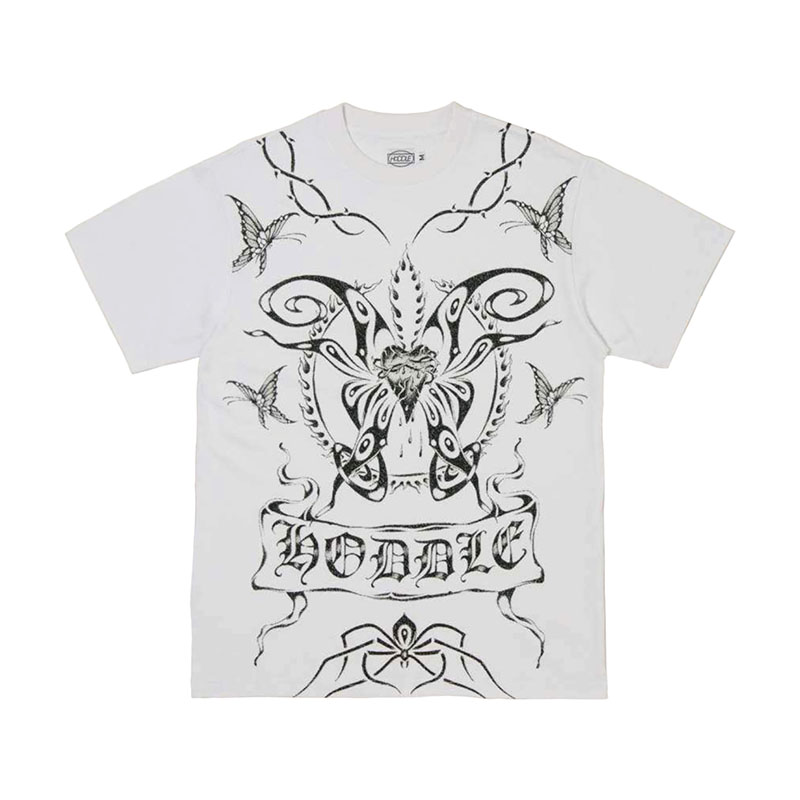 Hoddle Skateboards（ホドル）/ ENCLOSURE TEE -2.COLOR-(WHITE)