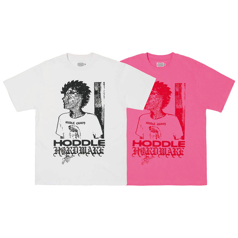 Hoddle Skateboards（ホドル）/ HODDLE CHAOS TEE -2.COLOR-
