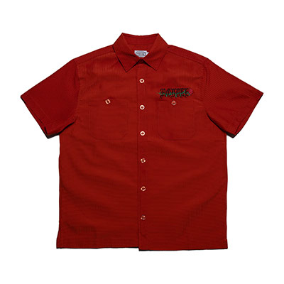 Hoddle Skateboards（ホドル）/ THORN SEERSUCKER SHIRT -BROWN-