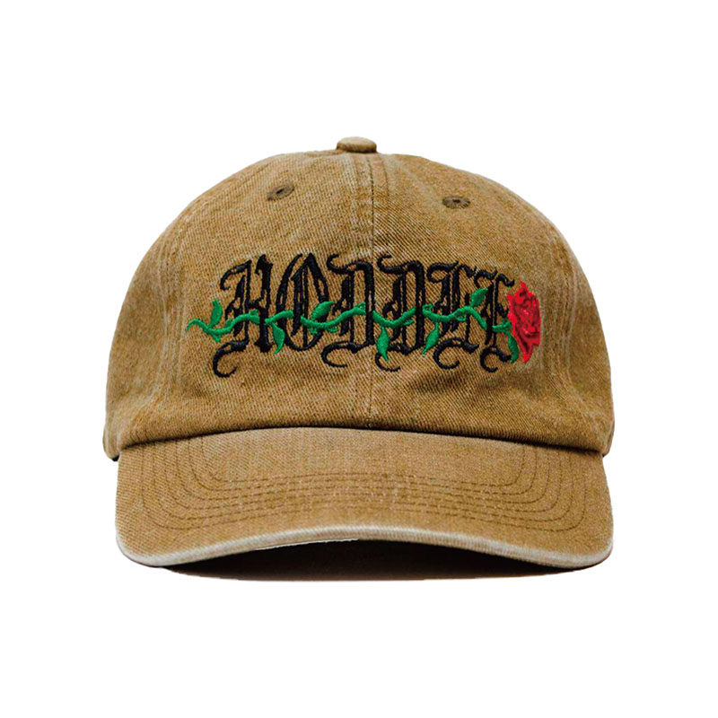 Hoddle Skateboards（ホドル）/ HOODLE ROSE CAP -2.COLOR-(SAND)