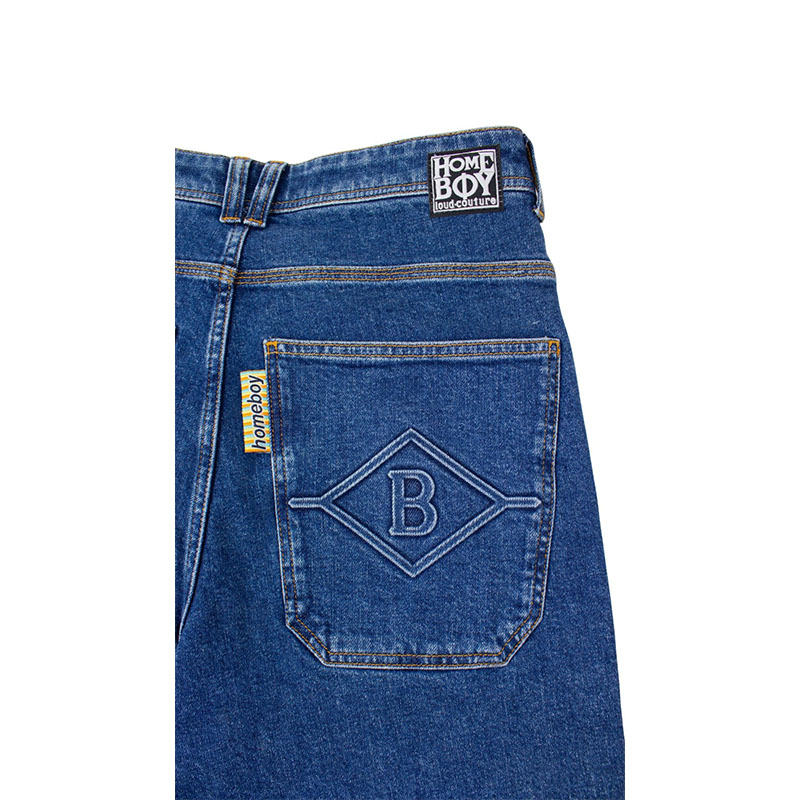 HOMEBOY(ホームボーイ)/ X-TRA BAGGY DIAMOND DENIM -W.BLUE-