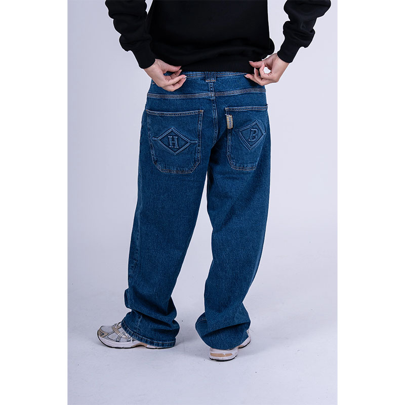 HOMEBOY(ホームボーイ)/ X-TRA BAGGY DIAMOND DENIM -W.BLUE-