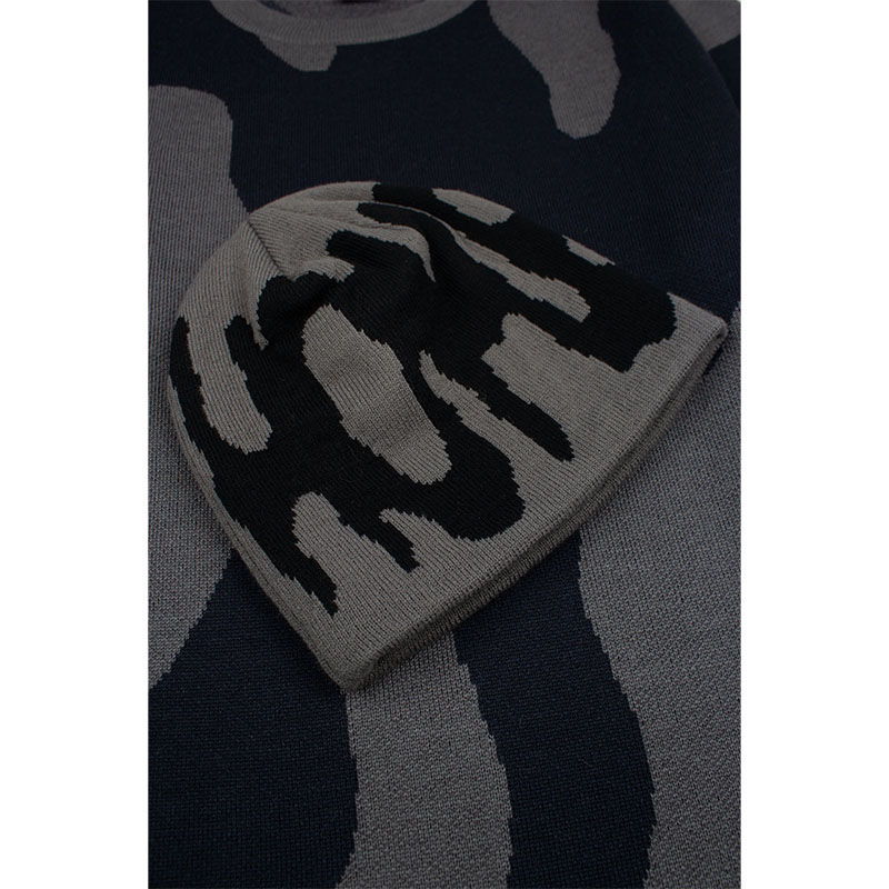 HOMEBOY(ホームボーイ)/ WINGGLE BEANIE -CHARCOAL-