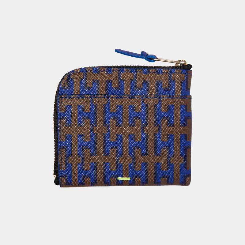 HUF(ハフ)/ PILLAR ZIP WALLET -BROWN-