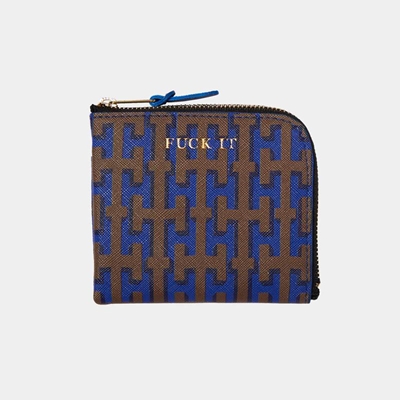 HUF(ハフ)/ PILLAR ZIP WALLET -BROWN-
