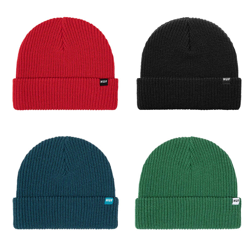 HUF(ハフ)/ USUAL CUFF BEANIE -4.COLOR-