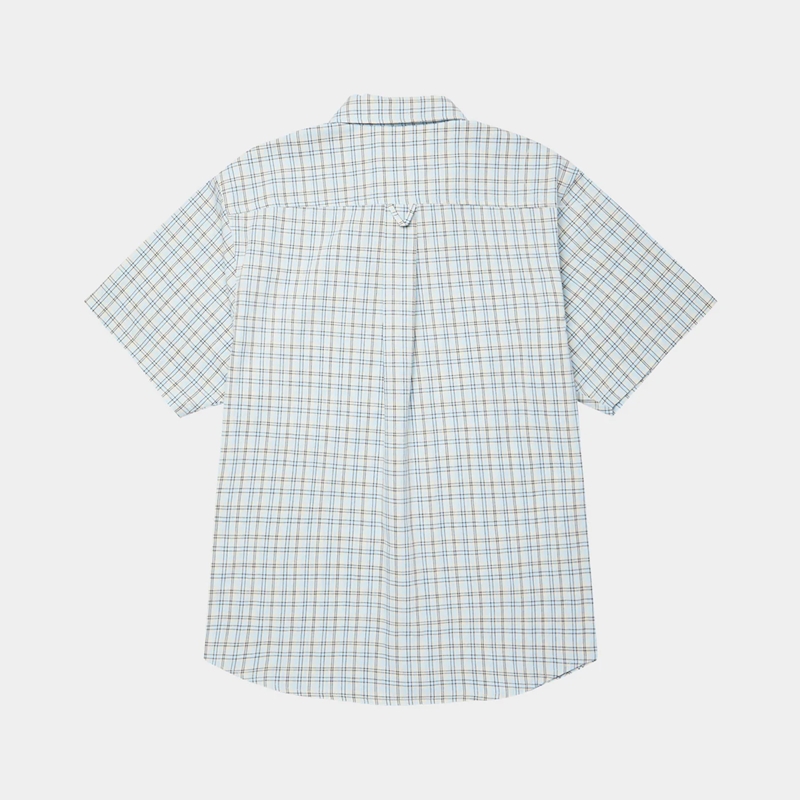 HUF(ハフ)/ TOTAL ECLIPSE S/S PLAID SHIRT -2.COLOR-