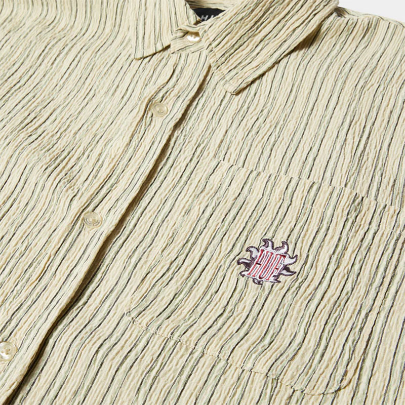 HUF(ハフ)/ APOLLO SS STRIPED SHIRT -2.COLOR-