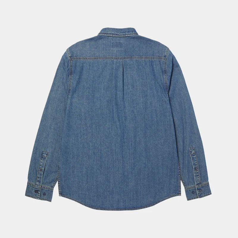 HUF(ハフ)/ WORLDWIDE CLOTHIERS DENIM SHIRT -INDIGO-