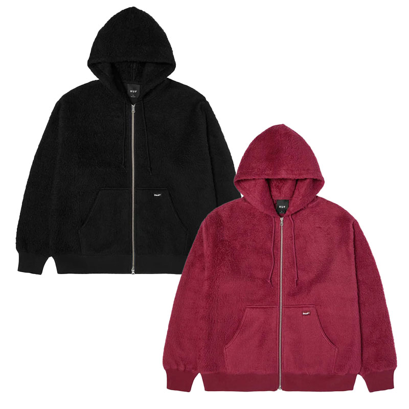 HUF(ハフ)/ CORSO HEAVYWEIGHT F/Z HOODIE -2.COLOR-