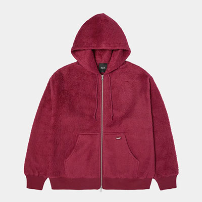 HUF(ハフ)/ CORSO HEAVYWEIGHT F/Z HOODIE -2.COLOR-