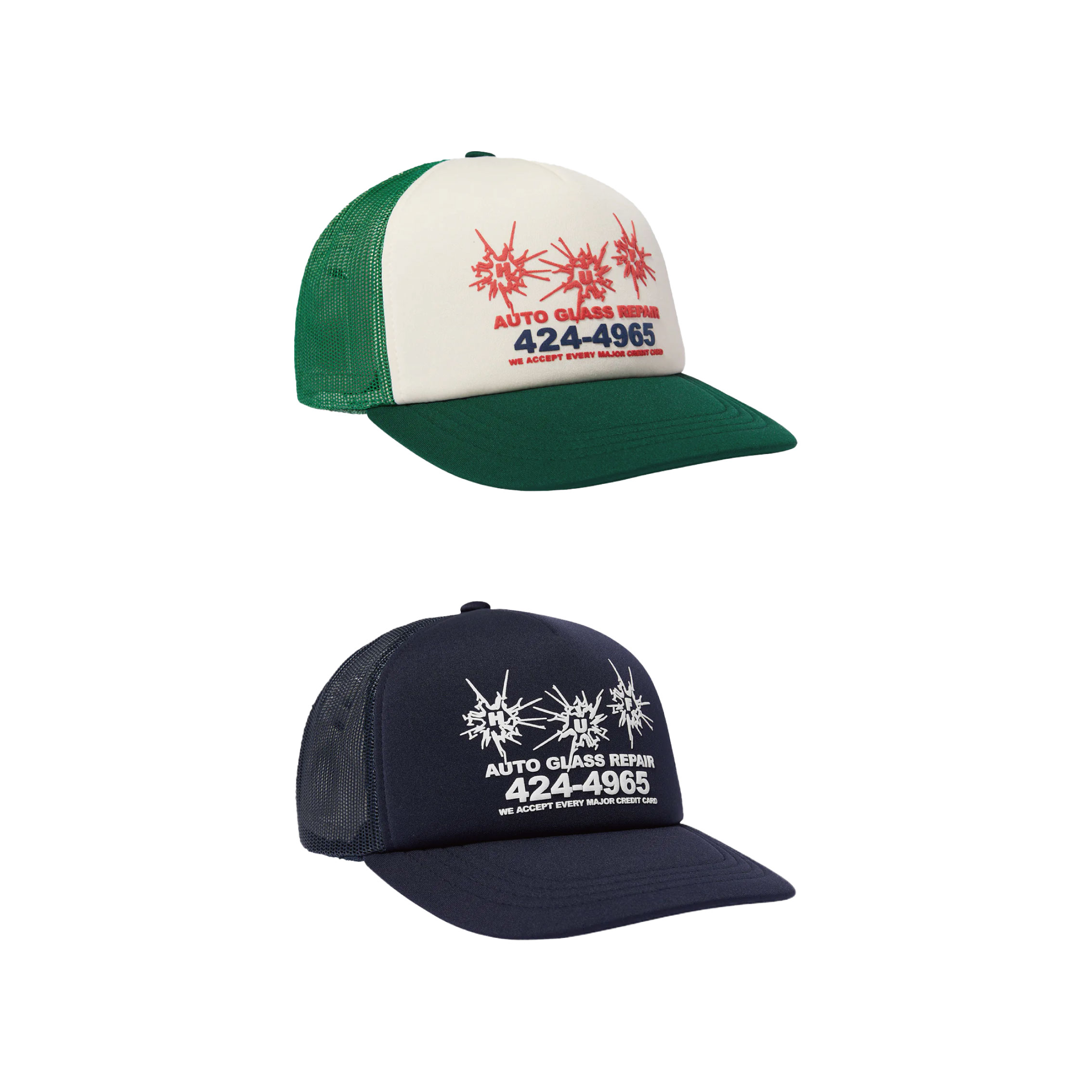 HUF(ハフ)/ AUTO GLASS TRUCKER -2.COLOR-