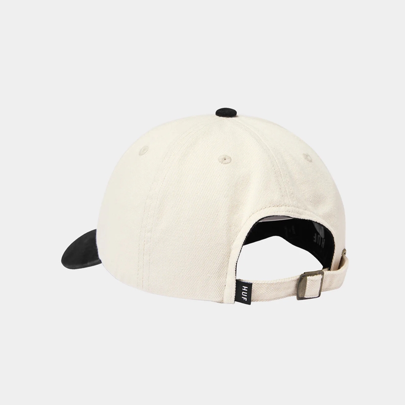 HUF(ハフ)/ BIG BLOCK WASHED 6 PANEL CV HAT -2.COLOR-