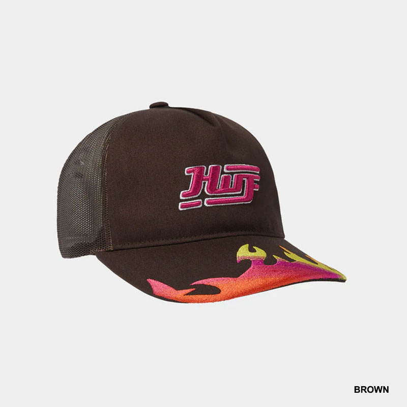 HUF(ハフ)/ EXHAUST TRUCKER -2.COLOR-