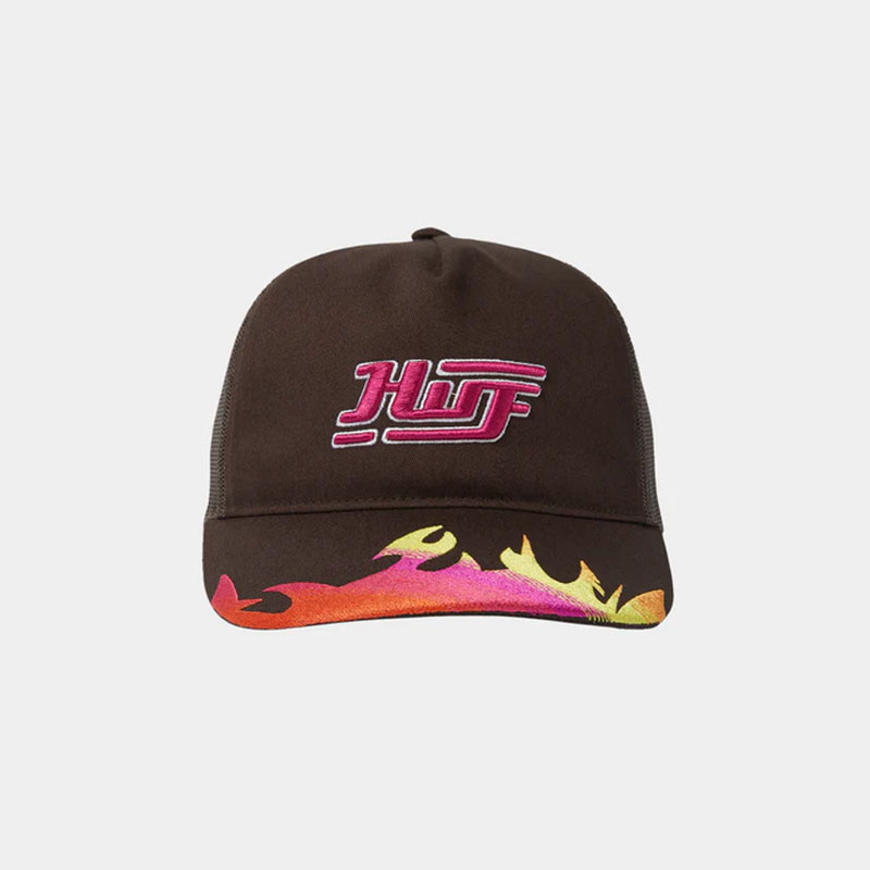 HUF(ハフ)/ EXHAUST TRUCKER -2.COLOR-