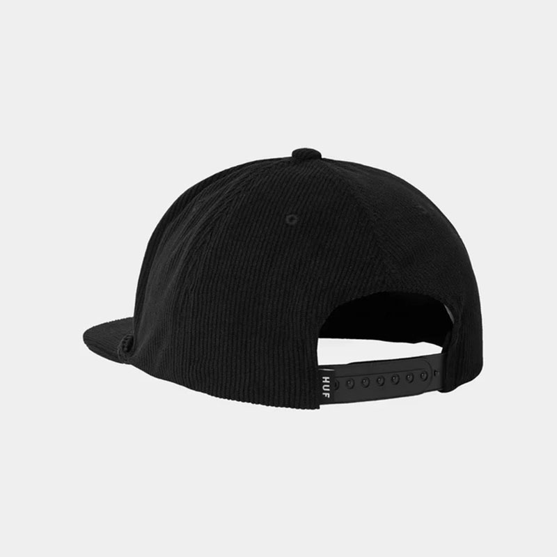 HUF(ハフ)/ FUCK IT LUX SNAPBACK -BLACK-