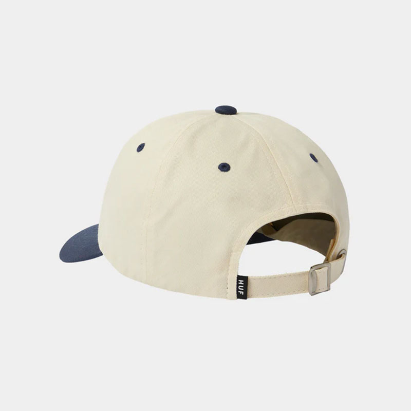 HUF(ハフ)/ STRETCH LOGO 6 PANEL CV HAT -2.COLOR-