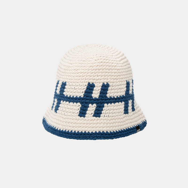 HUF(ハフ)/ FILLMORE KNIT BUCKET HAT -2.COLOR-(NATURAL)
