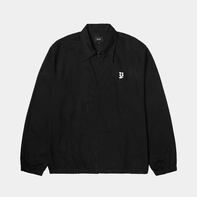HUF(ハフ)/ HUF SET MEGABLAST SHOP JACKET -BLACK-