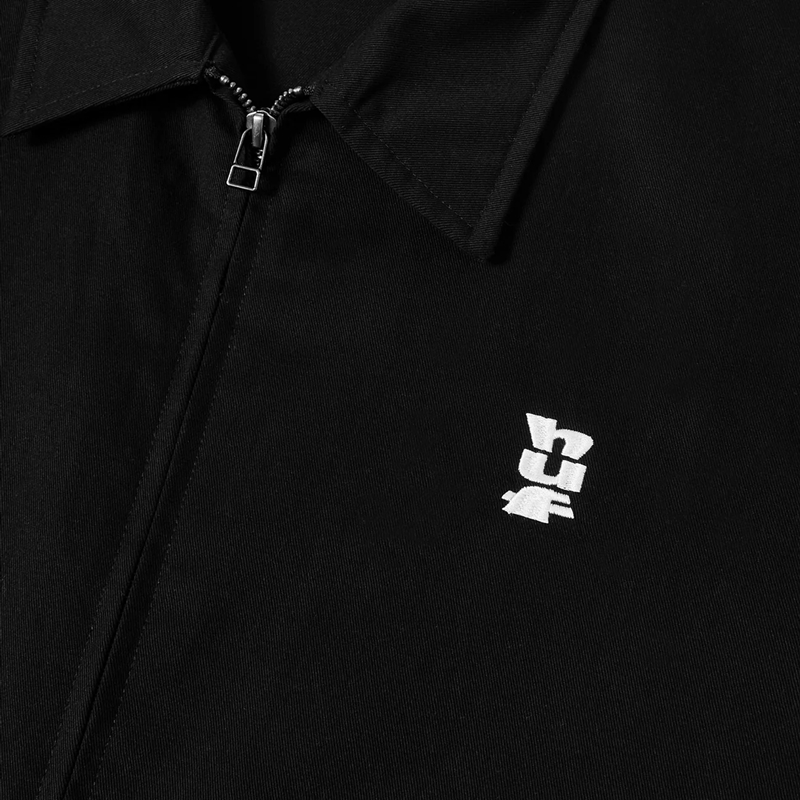 HUF(ハフ)/ HUF SET MEGABLAST SHOP JACKET -BLACK-