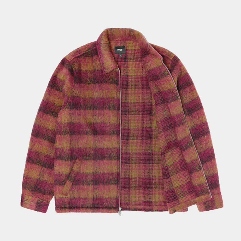 HUF(ハフ)/ MEGABLAST PLAID JACKET -2.COLOR-