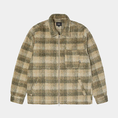 HUF(ハフ)/ MEGABLAST PLAID JACKET -2.COLOR-
