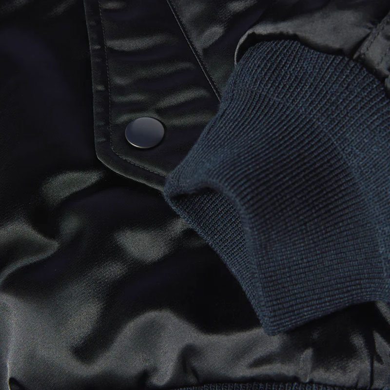 HUF(ハフ)/ CLOTHIERS REVERSIBLE FLIGHT JACKET -NAVY-