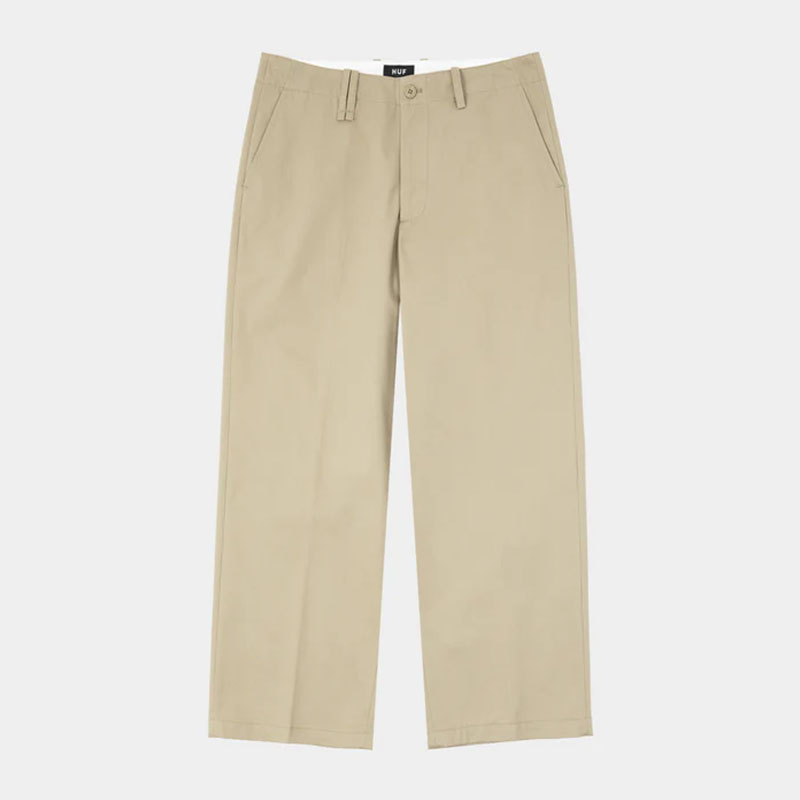 HUF(ハフ)/ CLASSIC WIDE CHINO PANT -2COLOR-(BEIGE)