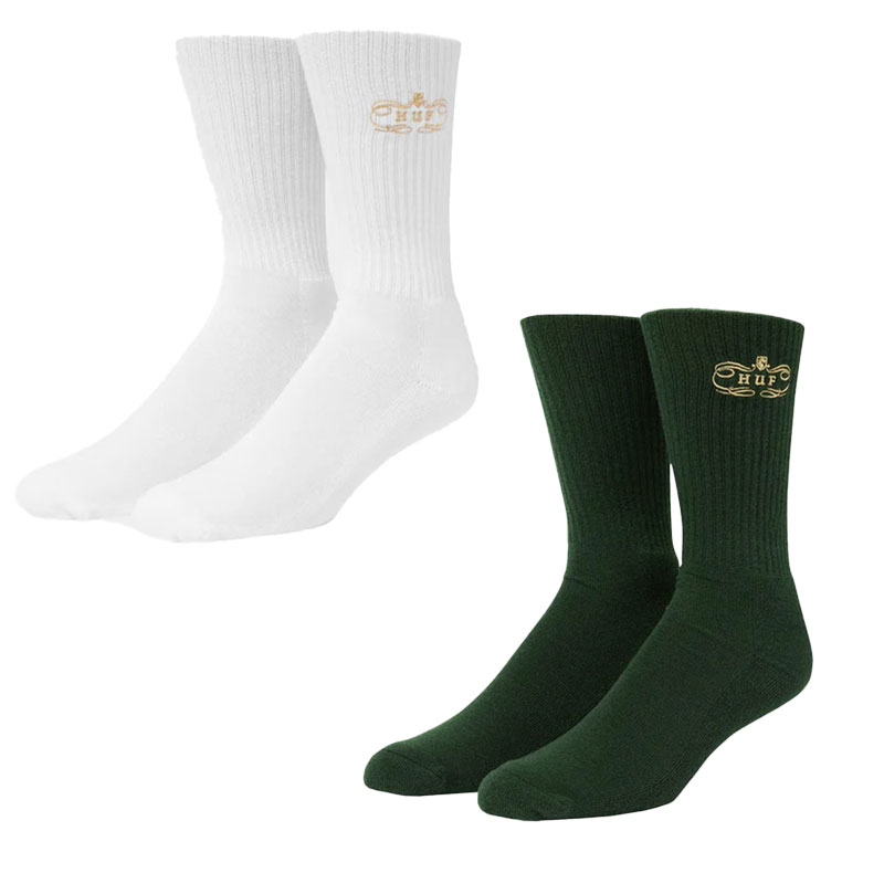 HUF(ハフ)/ WORLDWIDE CLOTHIERS SOCKS -2COLOR-